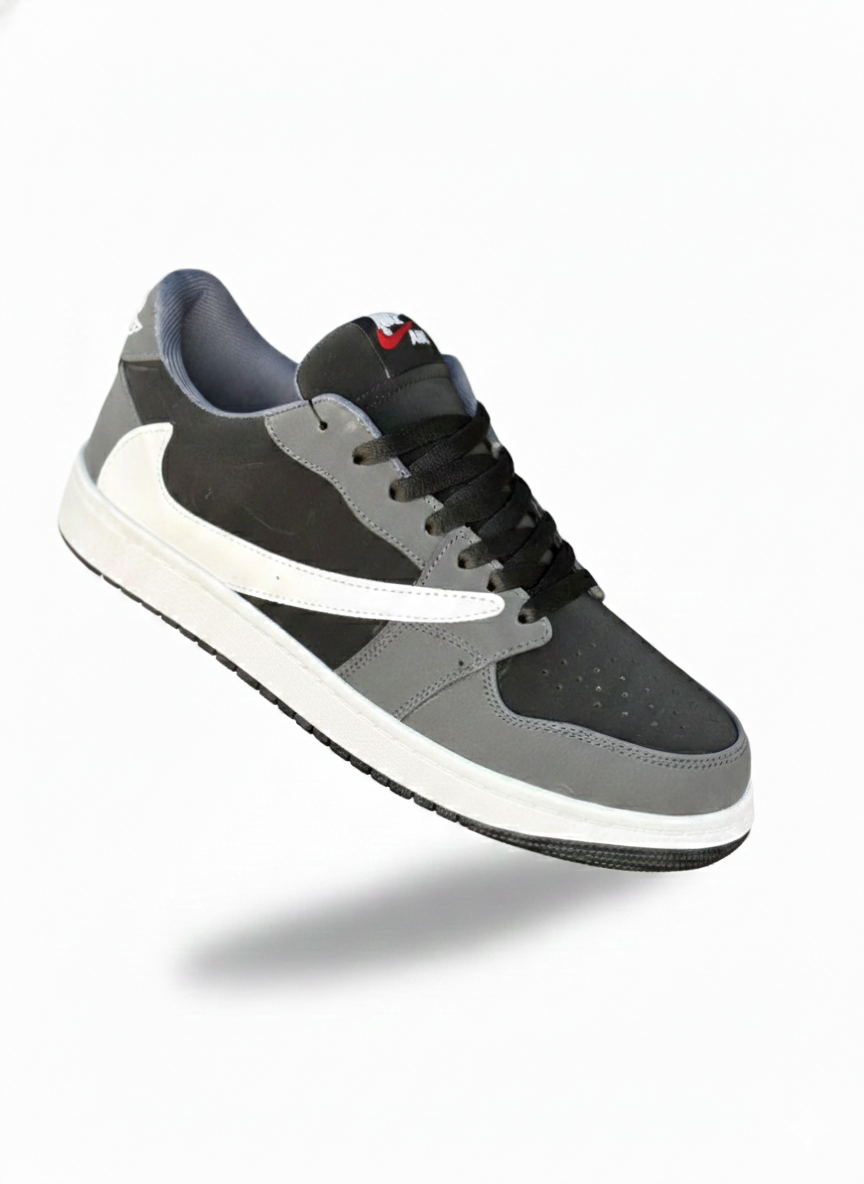 Travis Scott x Air Jordan 1 Low – Dark Grey / Black - Image 1