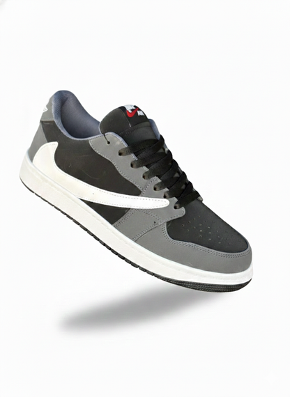 Travis Scott x Air Jordan 1 Low – Dark Grey / Black - Image 1