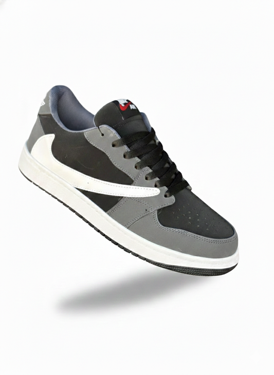 Travis Scott x Air Jordan 1 Low – Dark Grey / Black - Image 1
