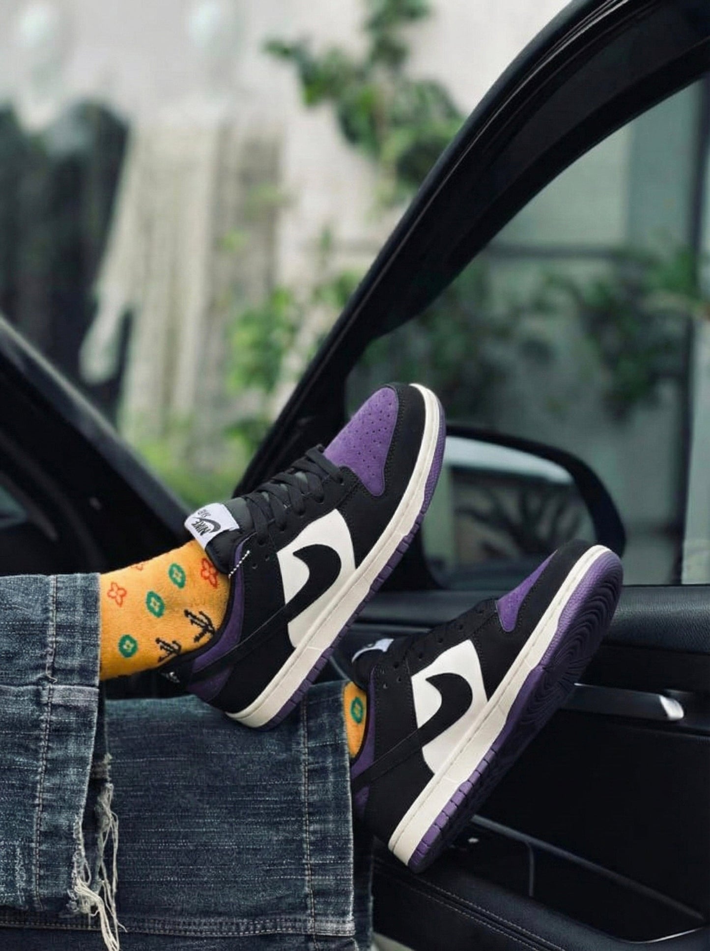 Nike Dunks low "Purple Toe" - Image 4