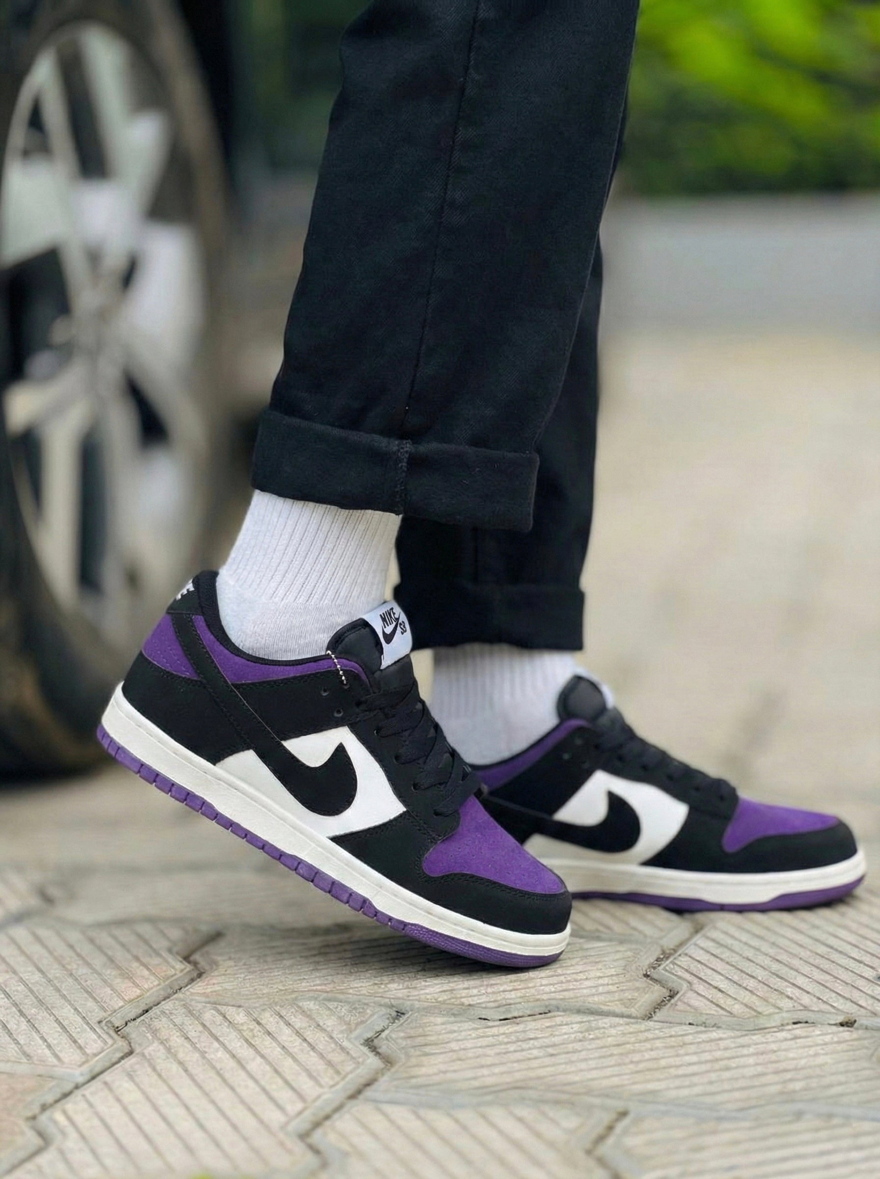 Nike Dunks low "Purple Toe" - Image 3