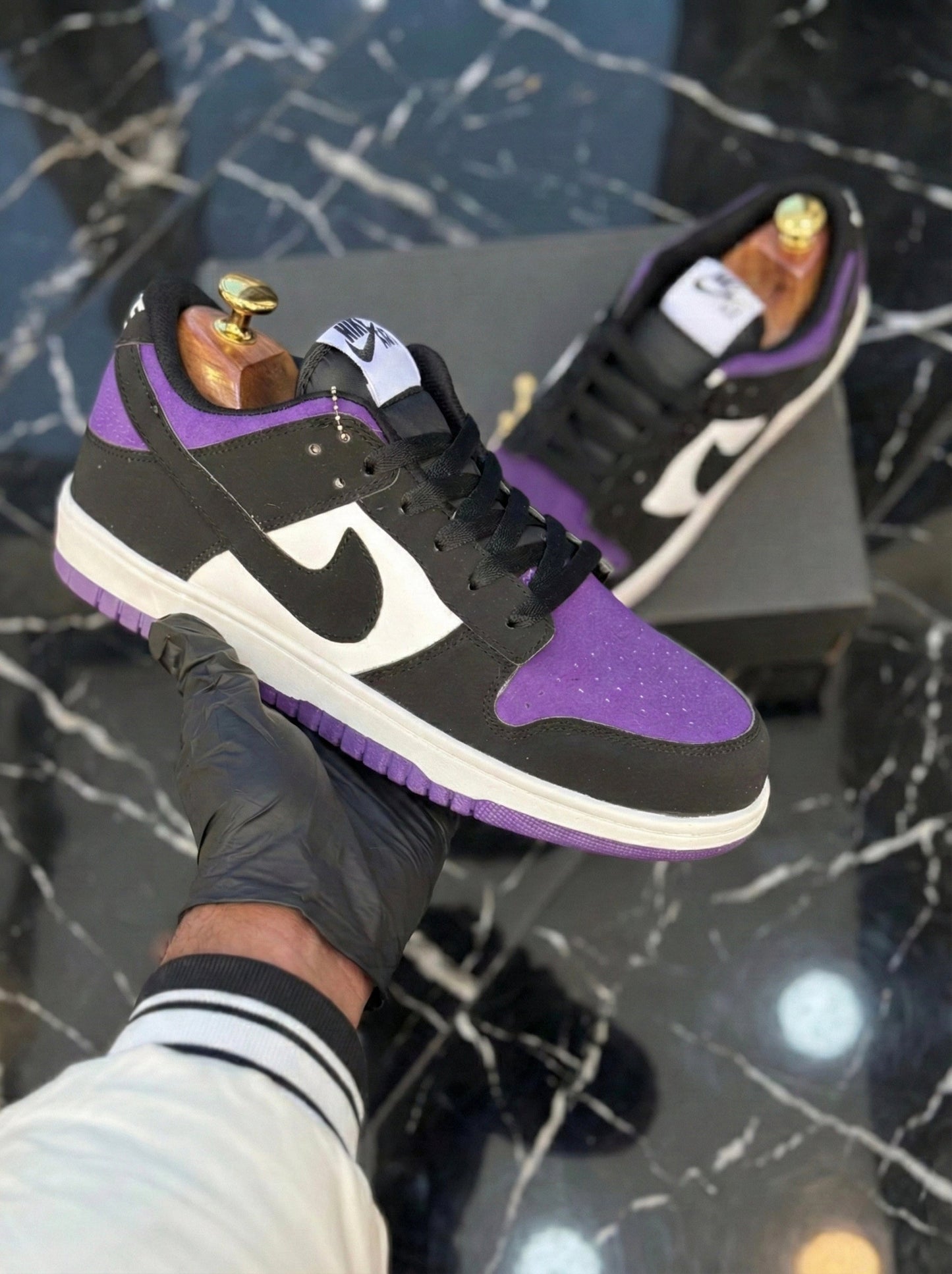 Nike Dunks low "Purple Toe" - Image 5