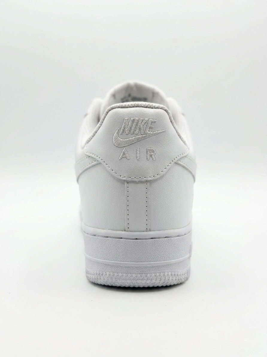 Nike Airforce 1 Supreme Stitched Sole - White - Image 2